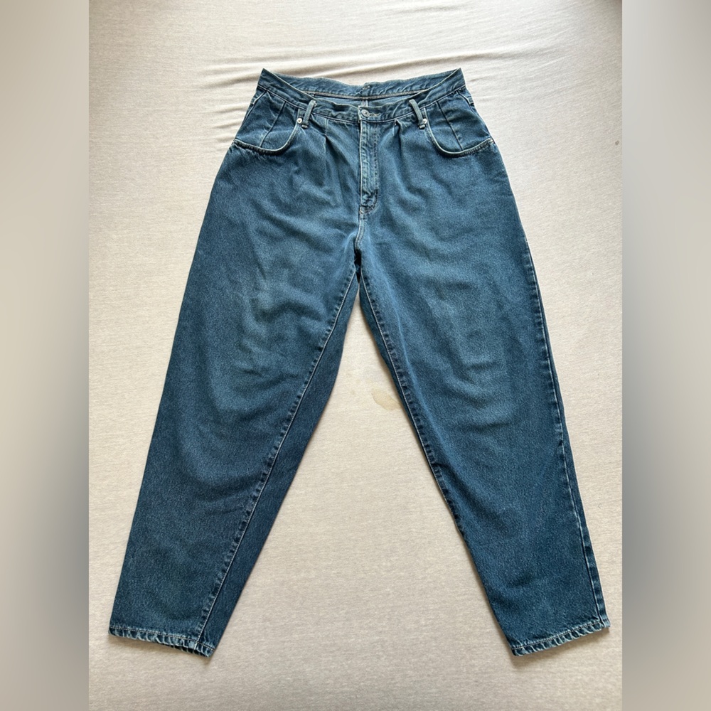 Edwin Company Limited Made In Japan Blue Denim with Multicolor Patch